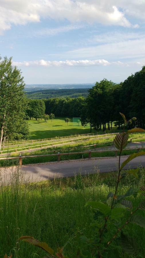 شقة Ruhe Pur Am Golfplatz Stromberg سترومبرغ المظهر الخارجي الصورة